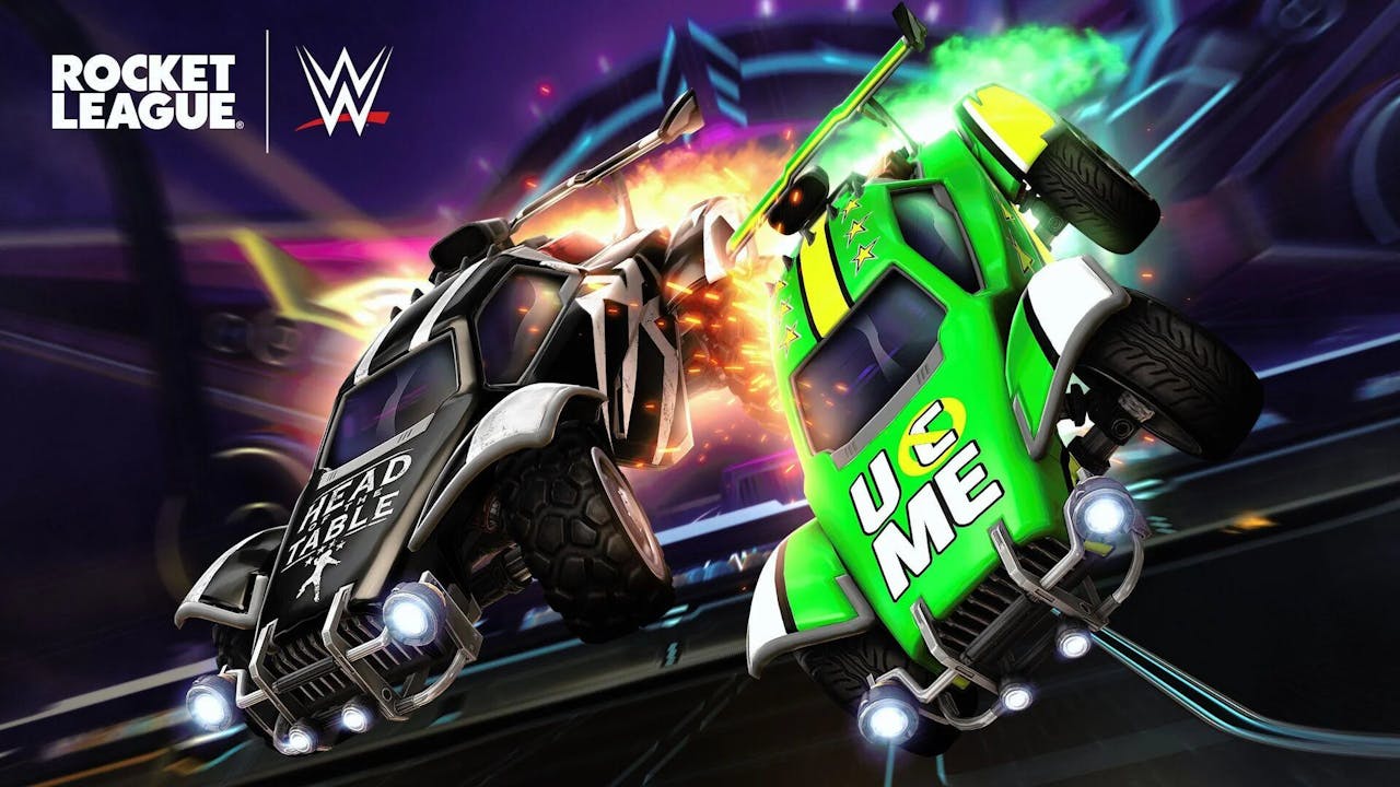 『ロケットリーグ』WWEサマースラム | WWE所属の、ジョン・シナやロマン・レインズなどプロレスシーンで名を轟かせるプロレスラーのデカールが登場! のサムネイル